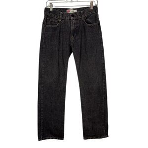 Levis 514 Womens Slim Straight Dark Wash Denim Jeans W28 X L28